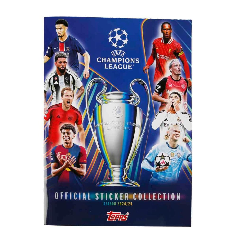 Комплект албум и стикери, Topps, Champions League 2024-2025, Starter Pack