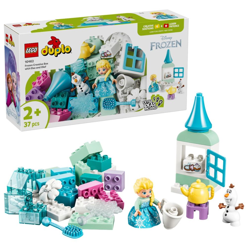 LEGO® DUPLO - Замръзналото кралство - творческа кутия с Елза и Олаф (10462)