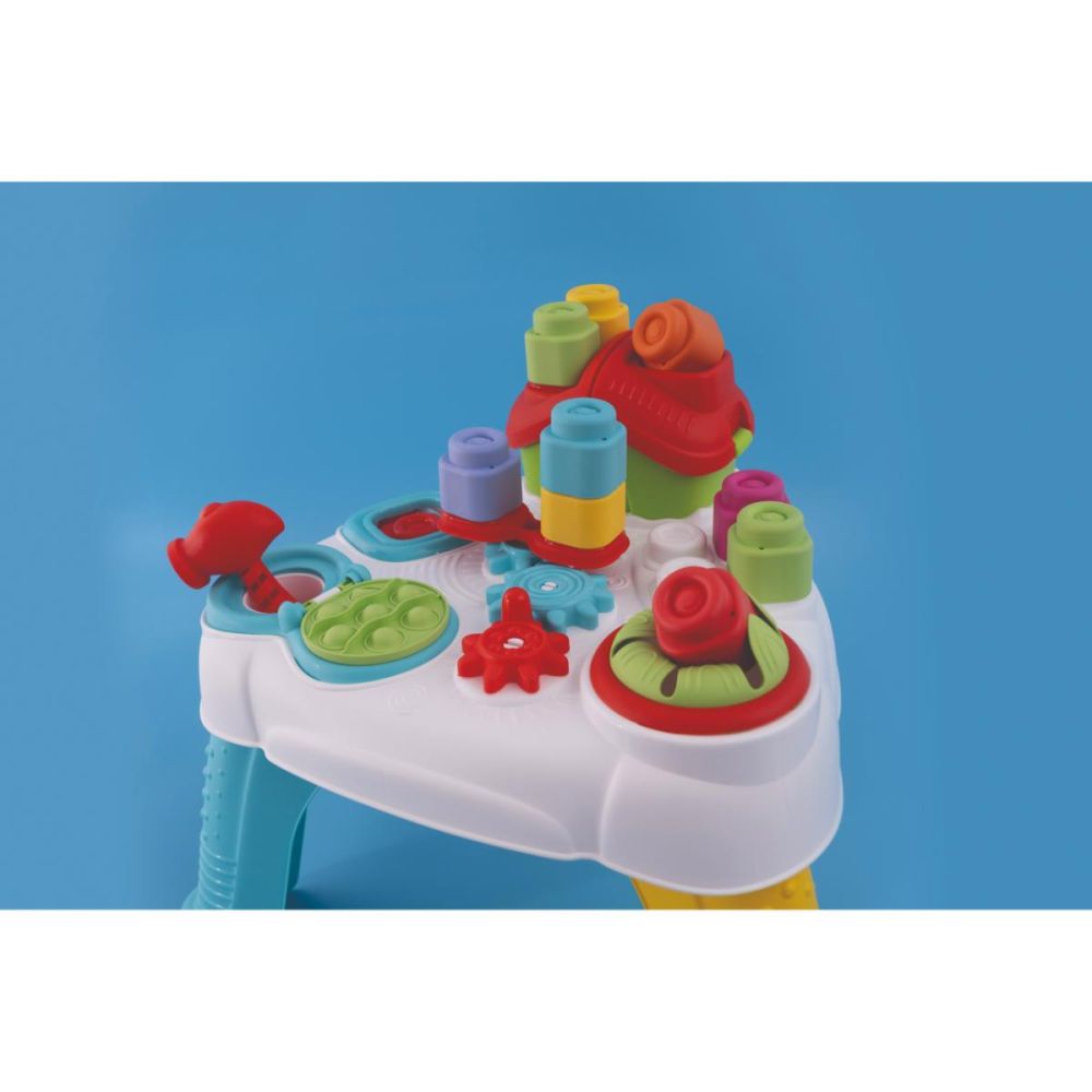 Маса с дейности с 10 меки кубчета, Clementoni, Soft Clemmy