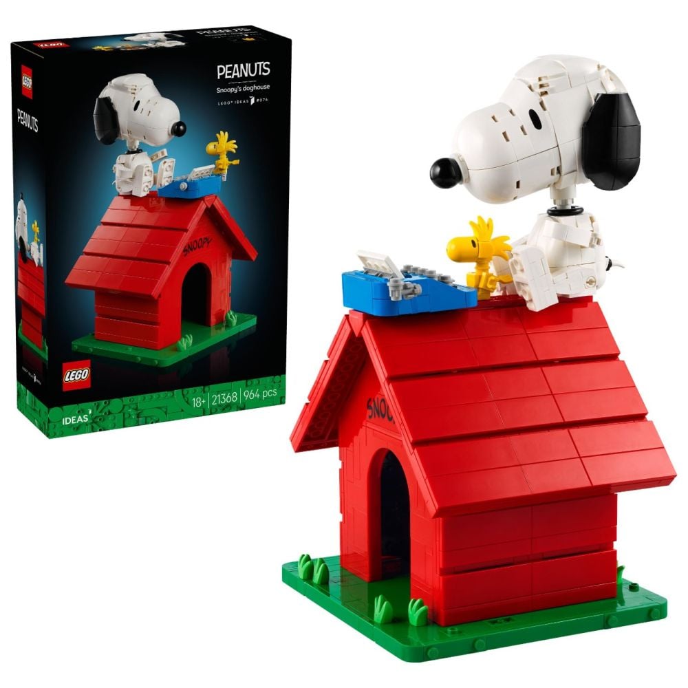 LEGO® Ideas - Фъстъчета: Колибката на Снупи (21368)