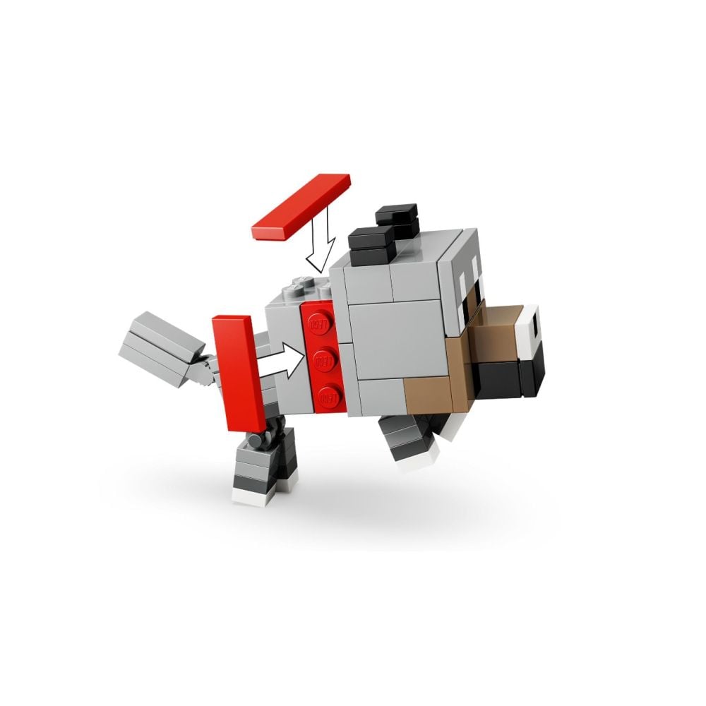 LEGO® Minecraft - Пустинната атака на жокея на пилета (21592)