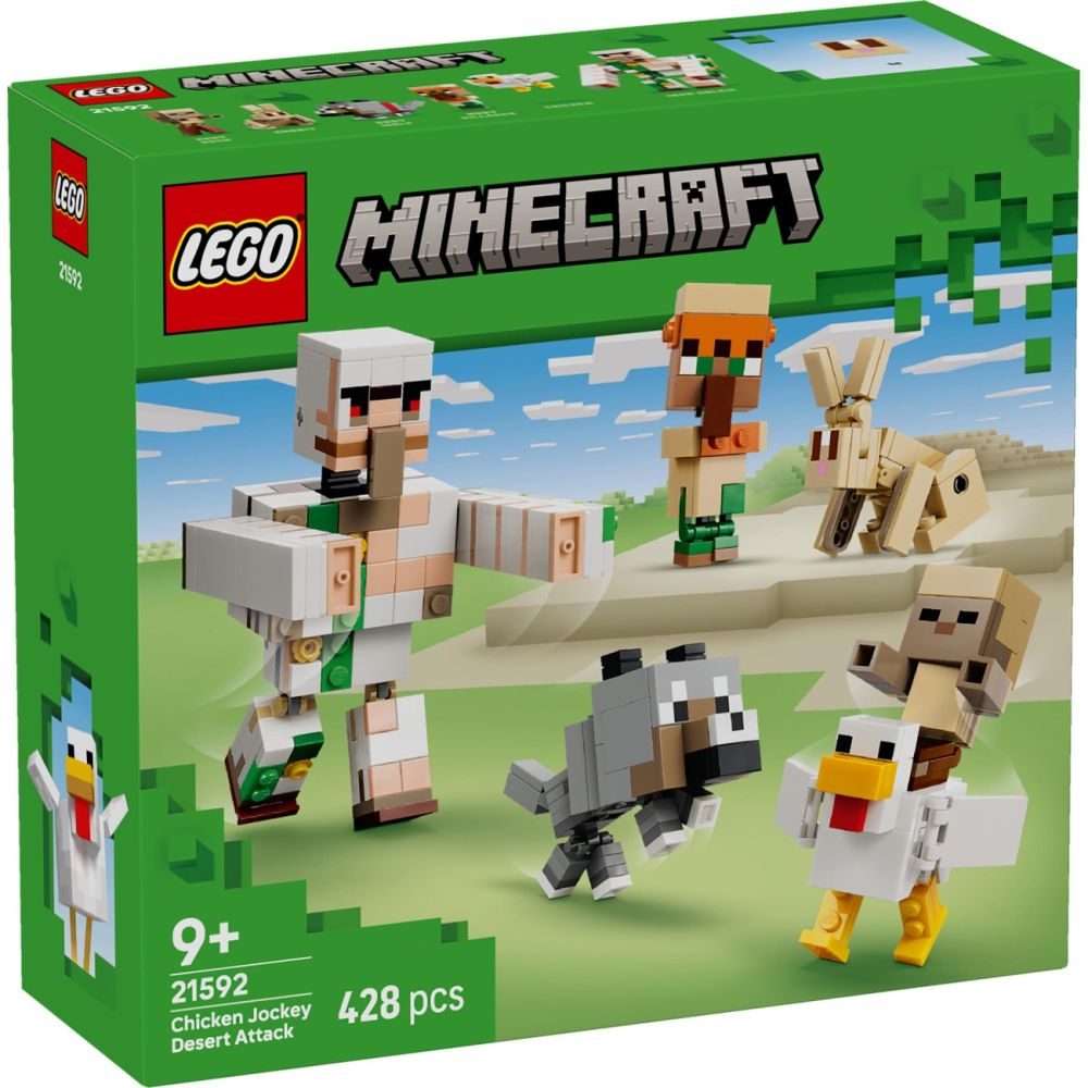 LEGO® Minecraft - Пустинната атака на жокея на пилета (21592)