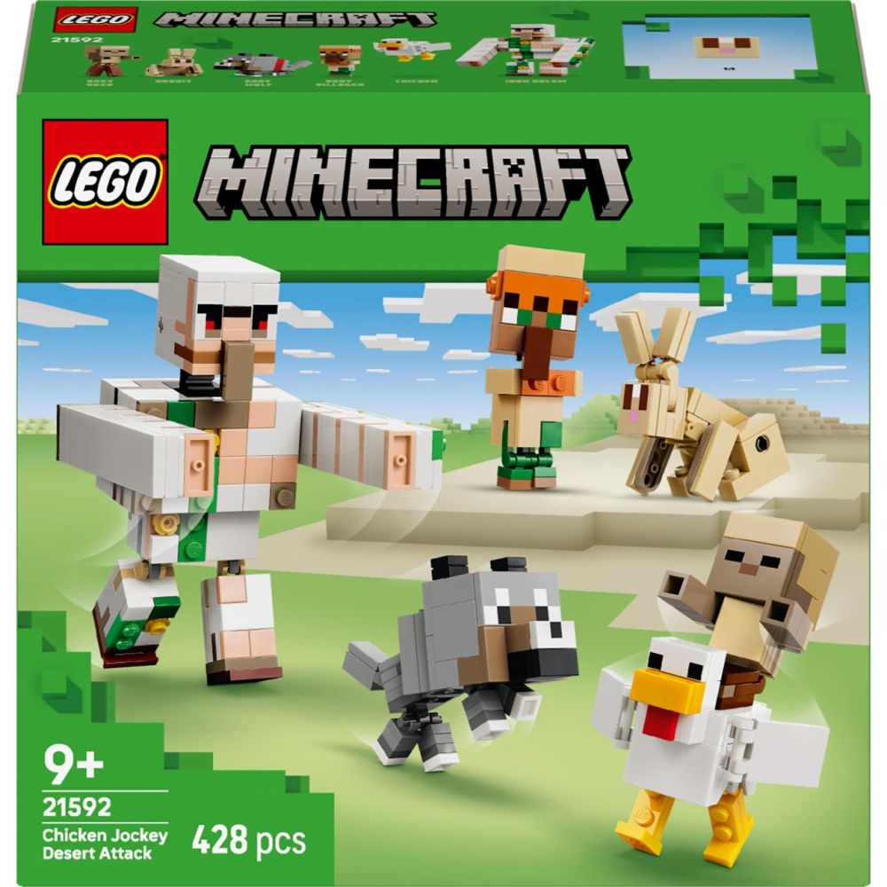 LEGO® Minecraft - Пустинната атака на жокея на пилета (21592)