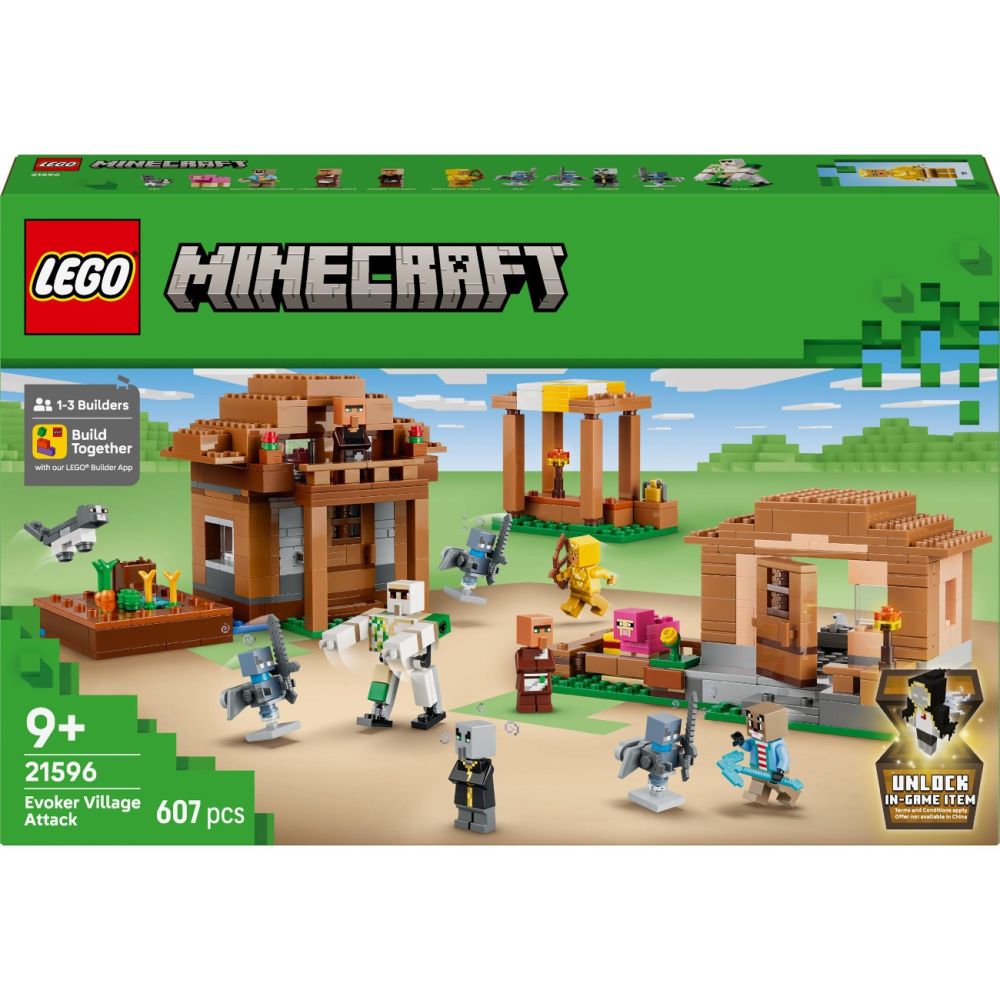 LEGO® Minecraft - Атака на селището на заклинателите (21596)