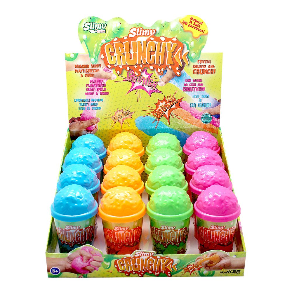 Слайм Crunchy Jelly, Slimy, 122 гр