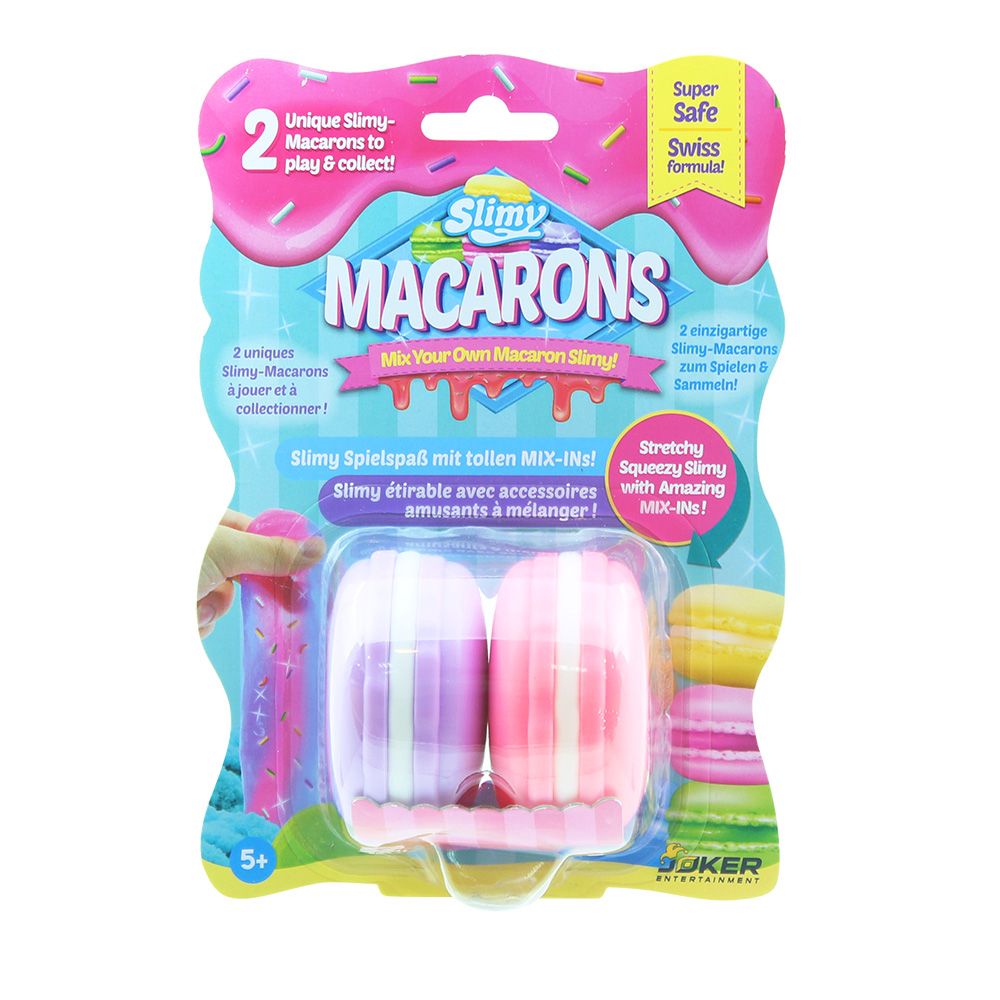 Комплект 2 ароматизирани слайма Macarons, Slimy