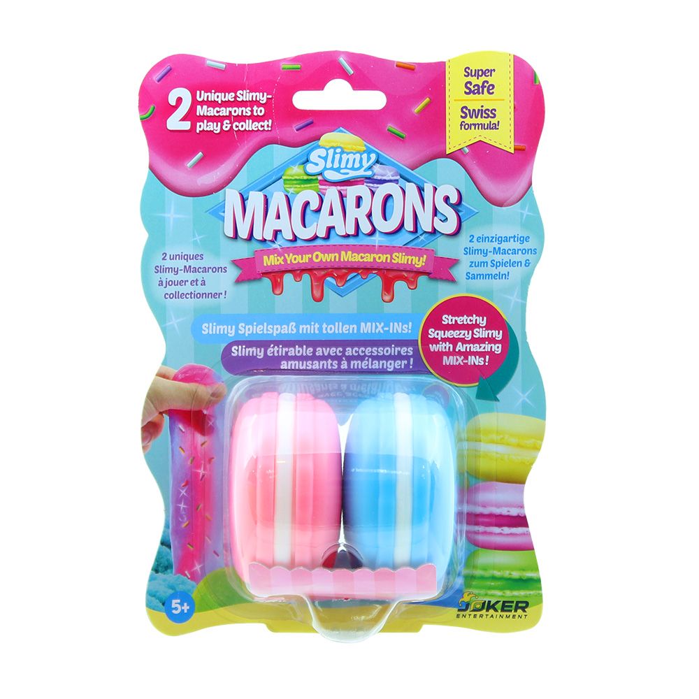 Комплект 2 ароматизирани слайма Macarons, Slimy
