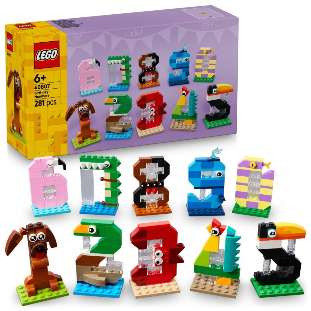 LEGO® Iconic - Цифри за рожден ден (40807)