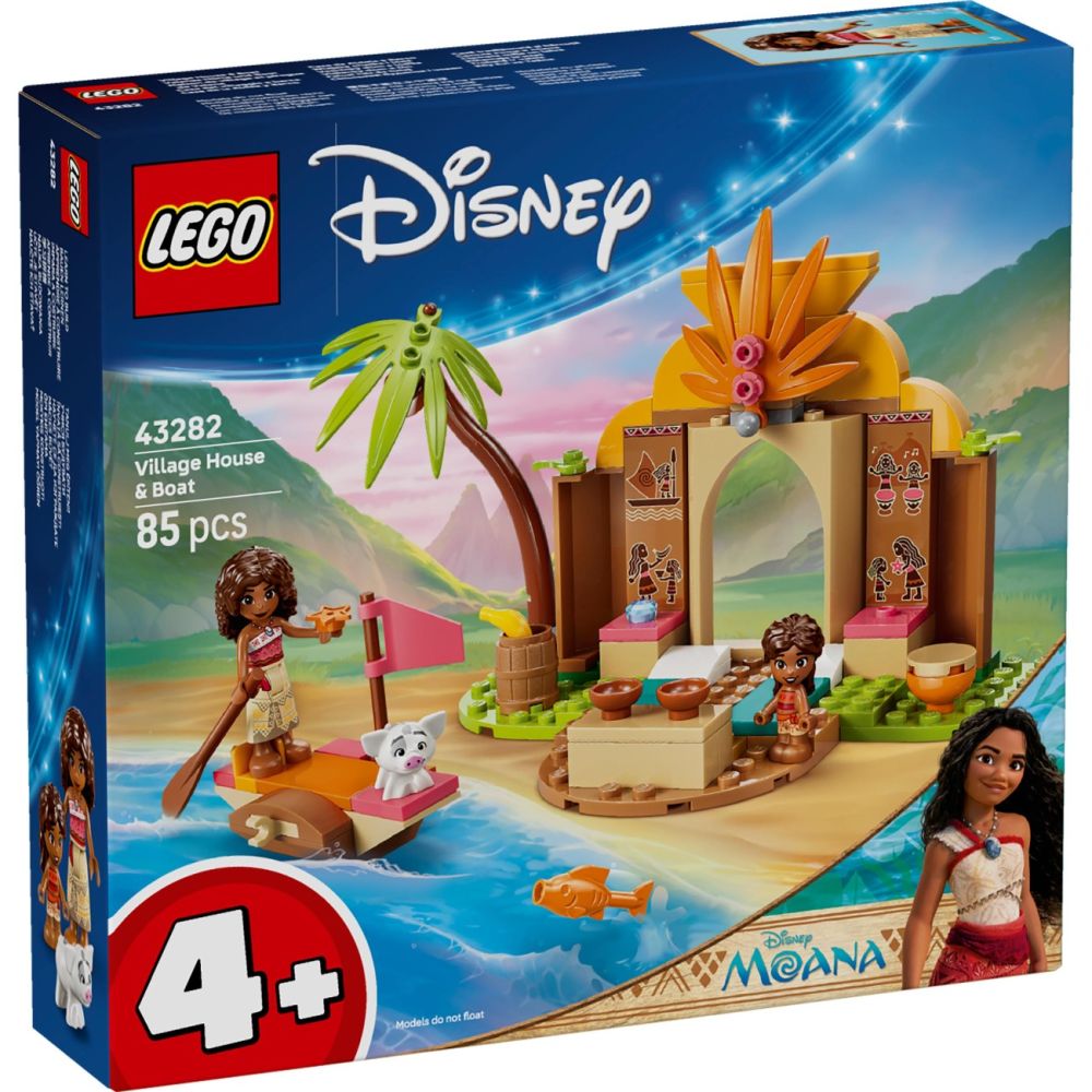LEGO® Disney Princess - Селска къща и лодка (43282)