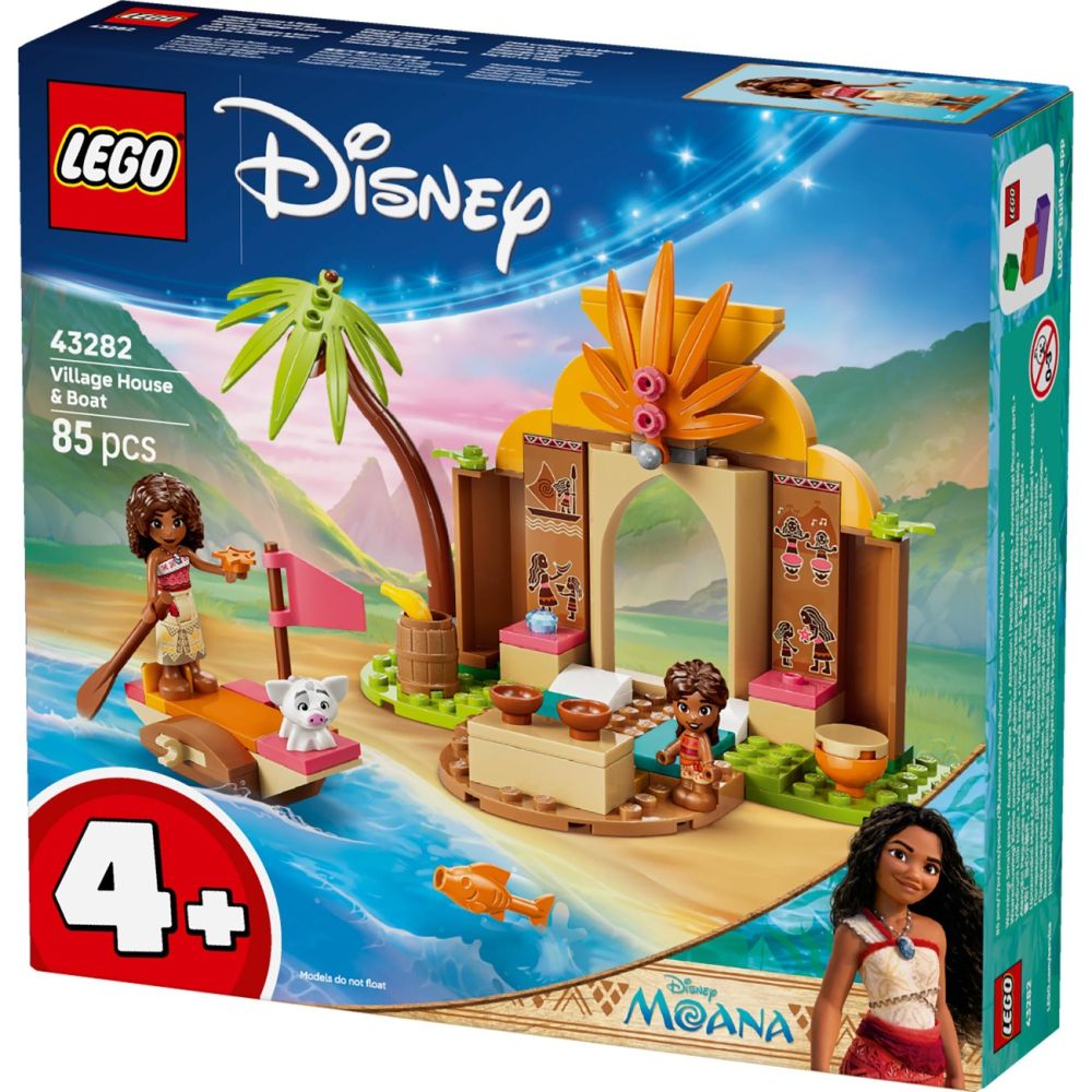 LEGO® Disney Princess - Селска къща и лодка (43282)