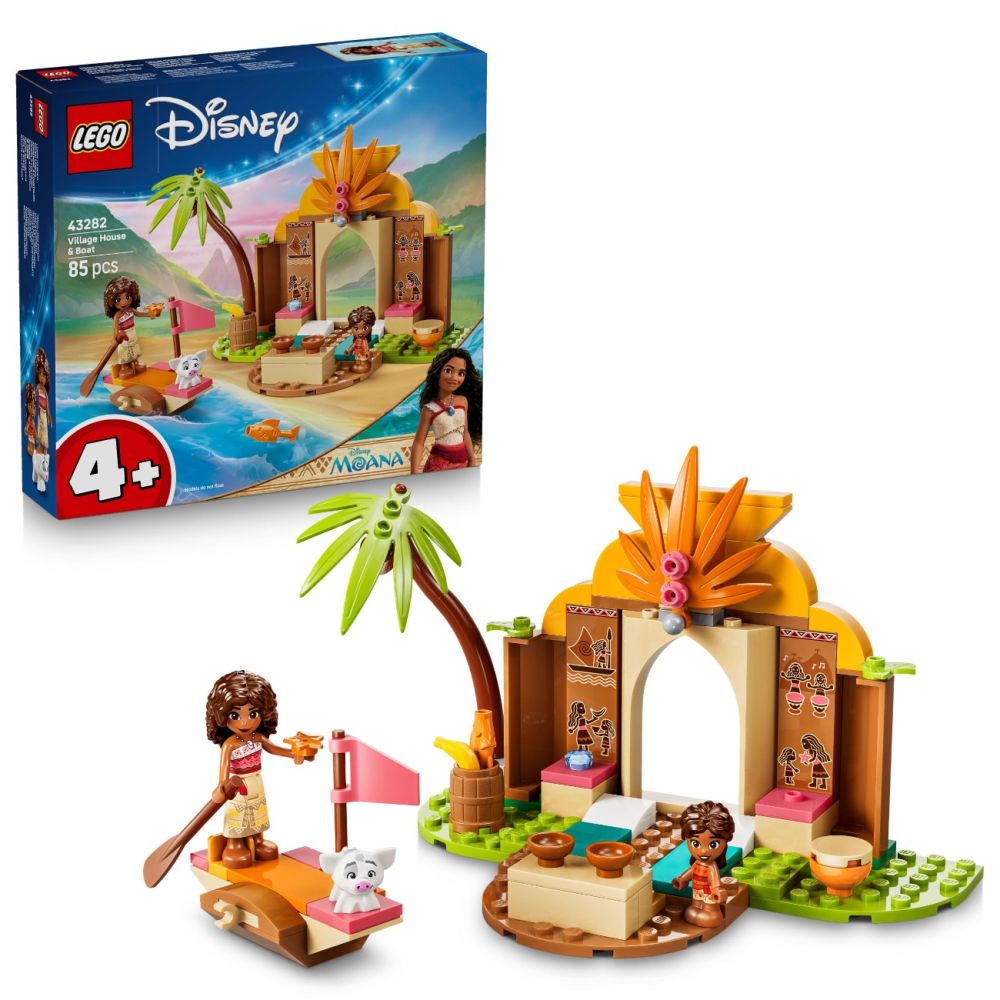 LEGO® Disney Princess - Селска къща и лодка (43282)
