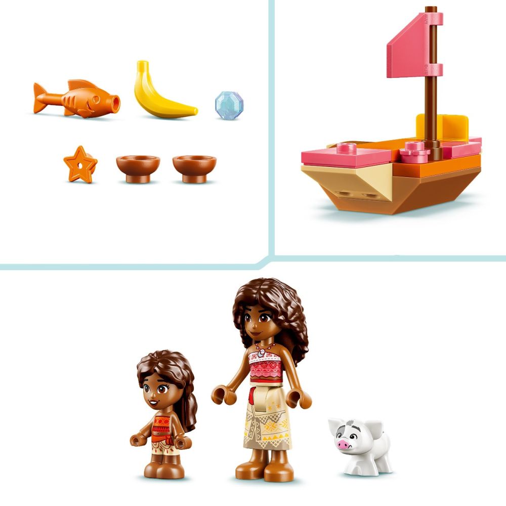 LEGO® Disney Princess - Селска къща и лодка (43282)