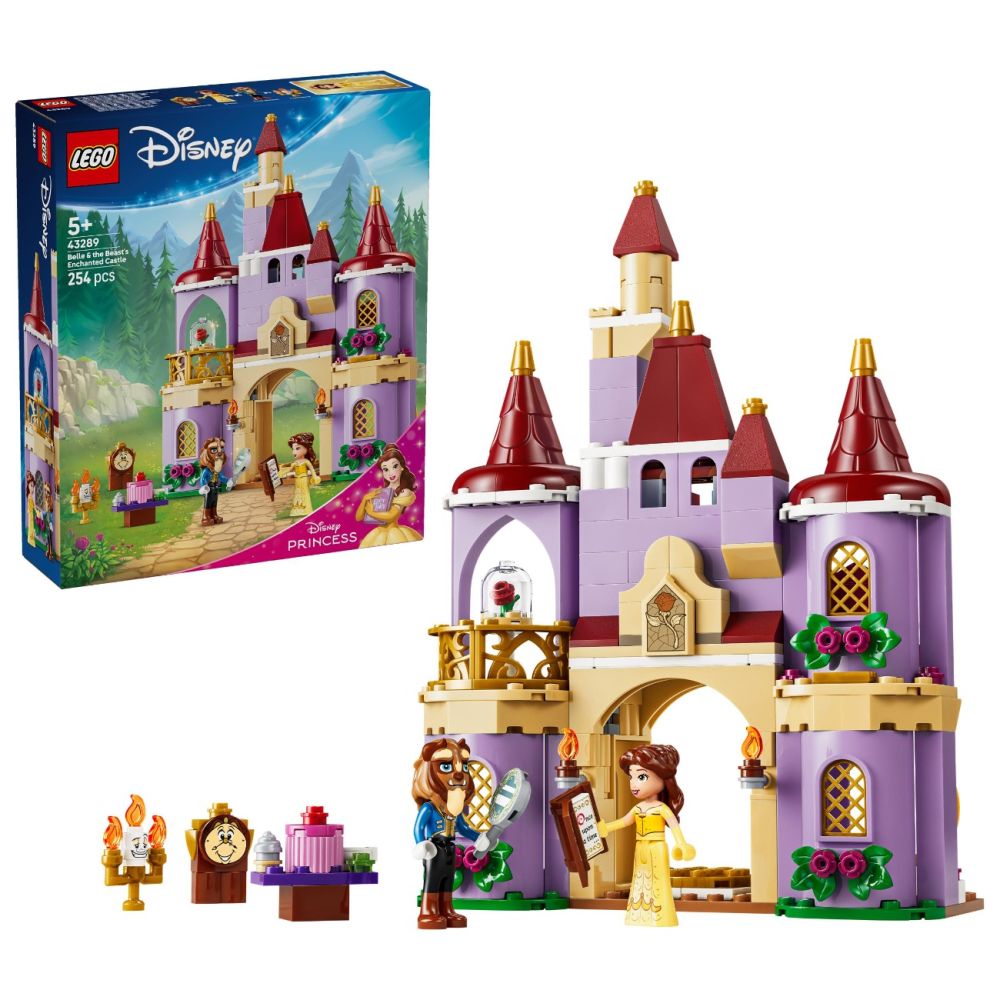 LEGO® Disney Princess - Омагьосаният замък на Бел и Звяра (43289)