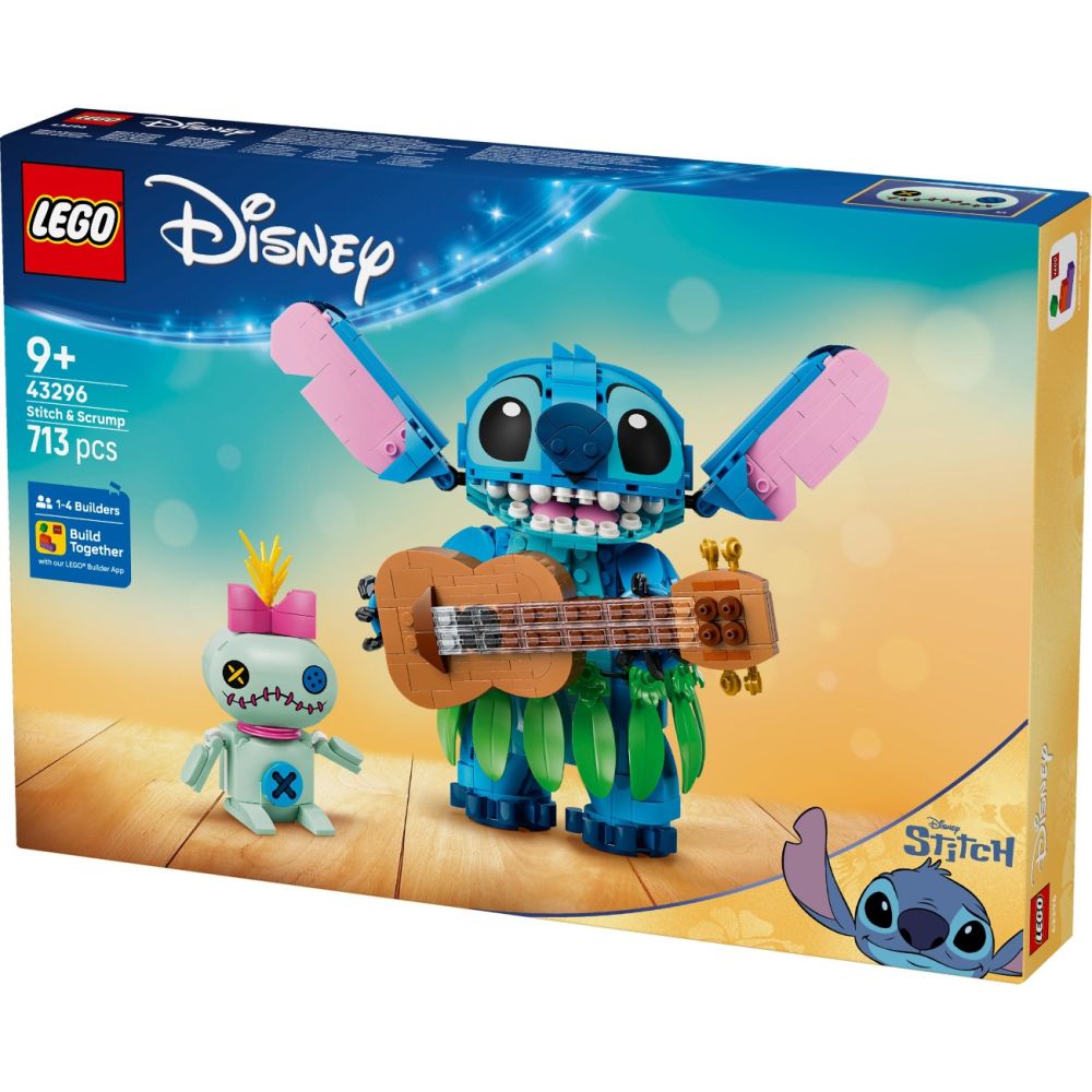 LEGO® Disney Classics - Стич и Скръмп (43296)