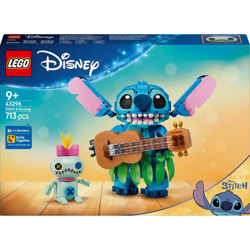 LEGO® Disney Classics - Стич и Скръмп (43296)