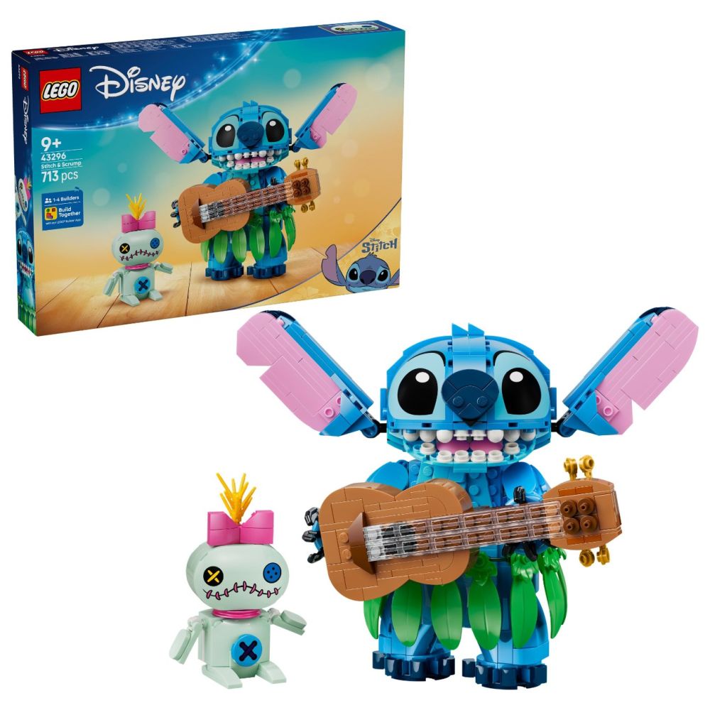 LEGO® Disney Classics - Стич и Скръмп (43296)