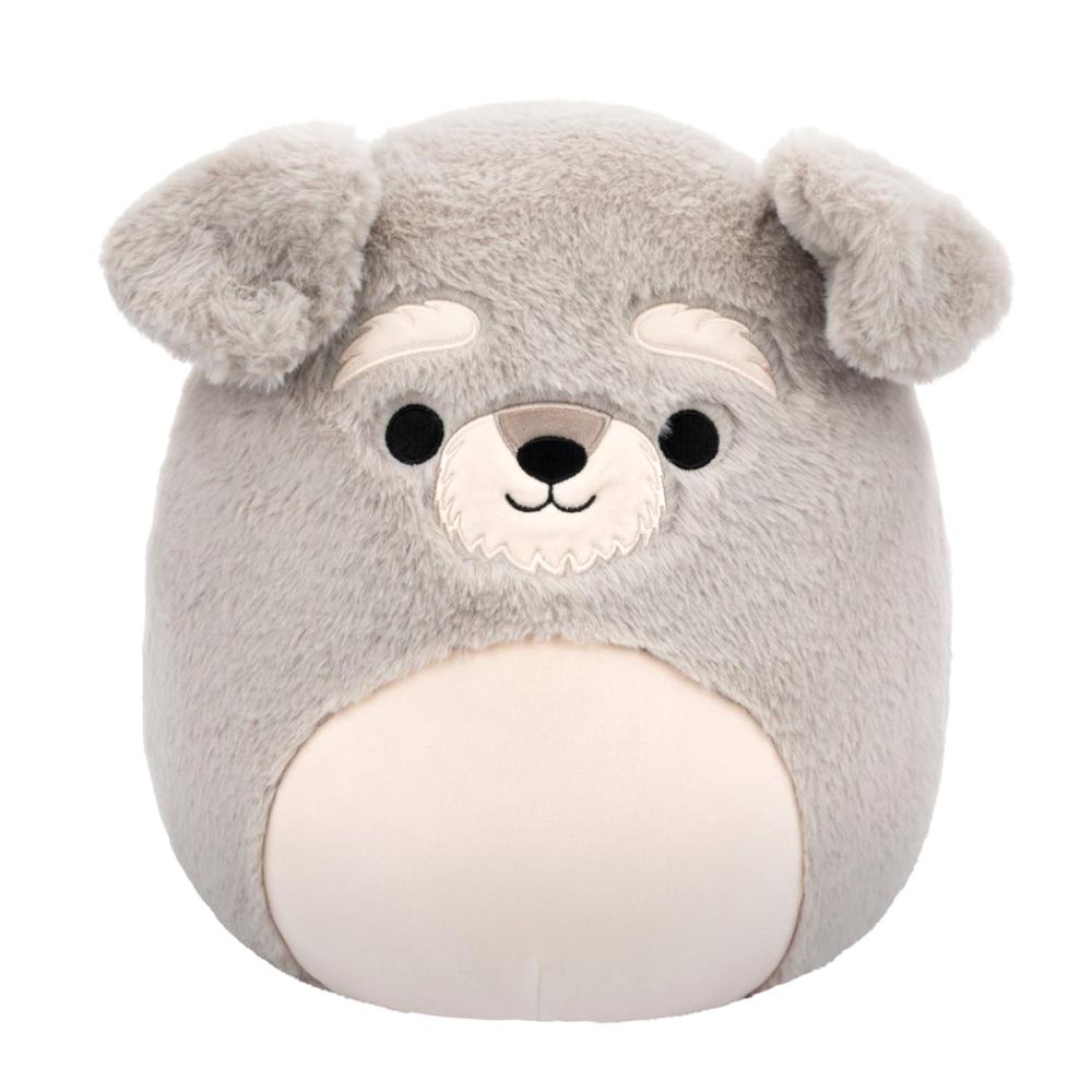 Плюшена играчка, Squishmallows, Fuzzamallows, Кученцето Шон, 30 см