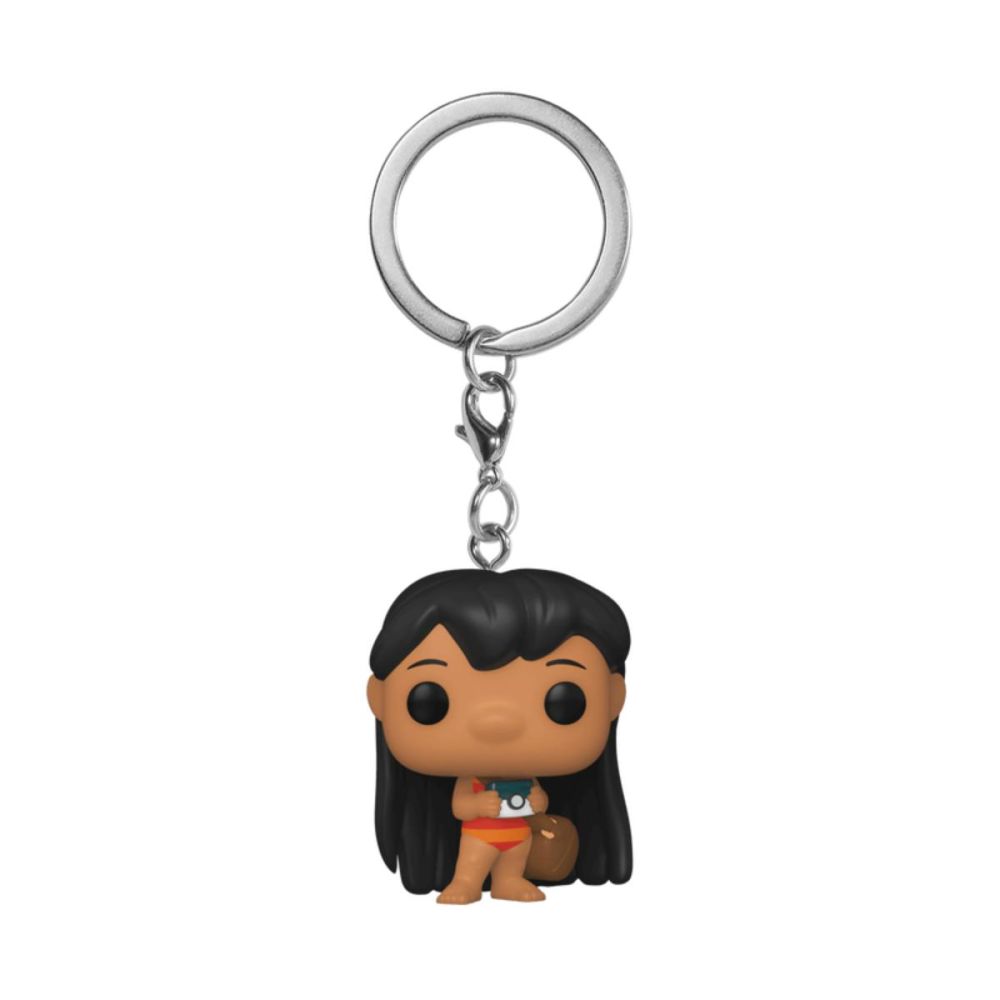 Ключодържател Pocket Pop, Disney Stitch, Лило с фотоапарат