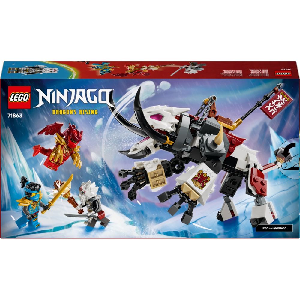 LEGO® Ninjago - Зилвар и Гримтак - чудовището-дракон (71863)