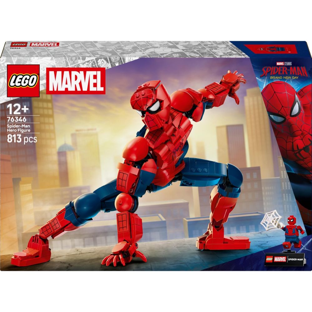 LEGO® Marvel Super Heroes - Фигура на героя Спайдърмен (76346)