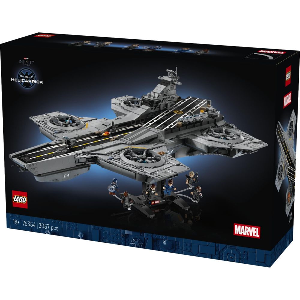 LEGO® Marvel Super Heroes - Въздушният транспортьор на ЩИТ (76354)