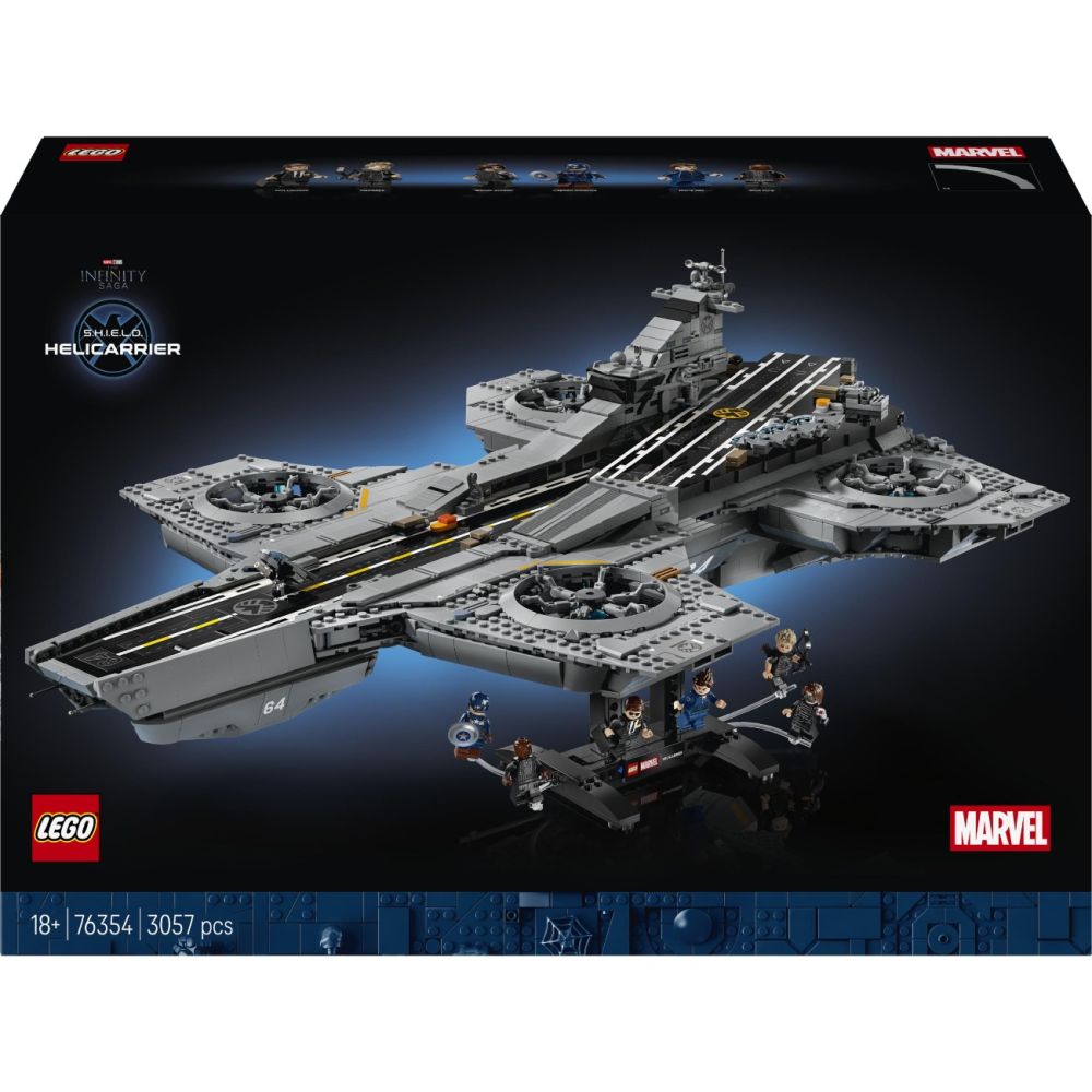 LEGO® Marvel Super Heroes - Въздушният транспортьор на ЩИТ (76354)