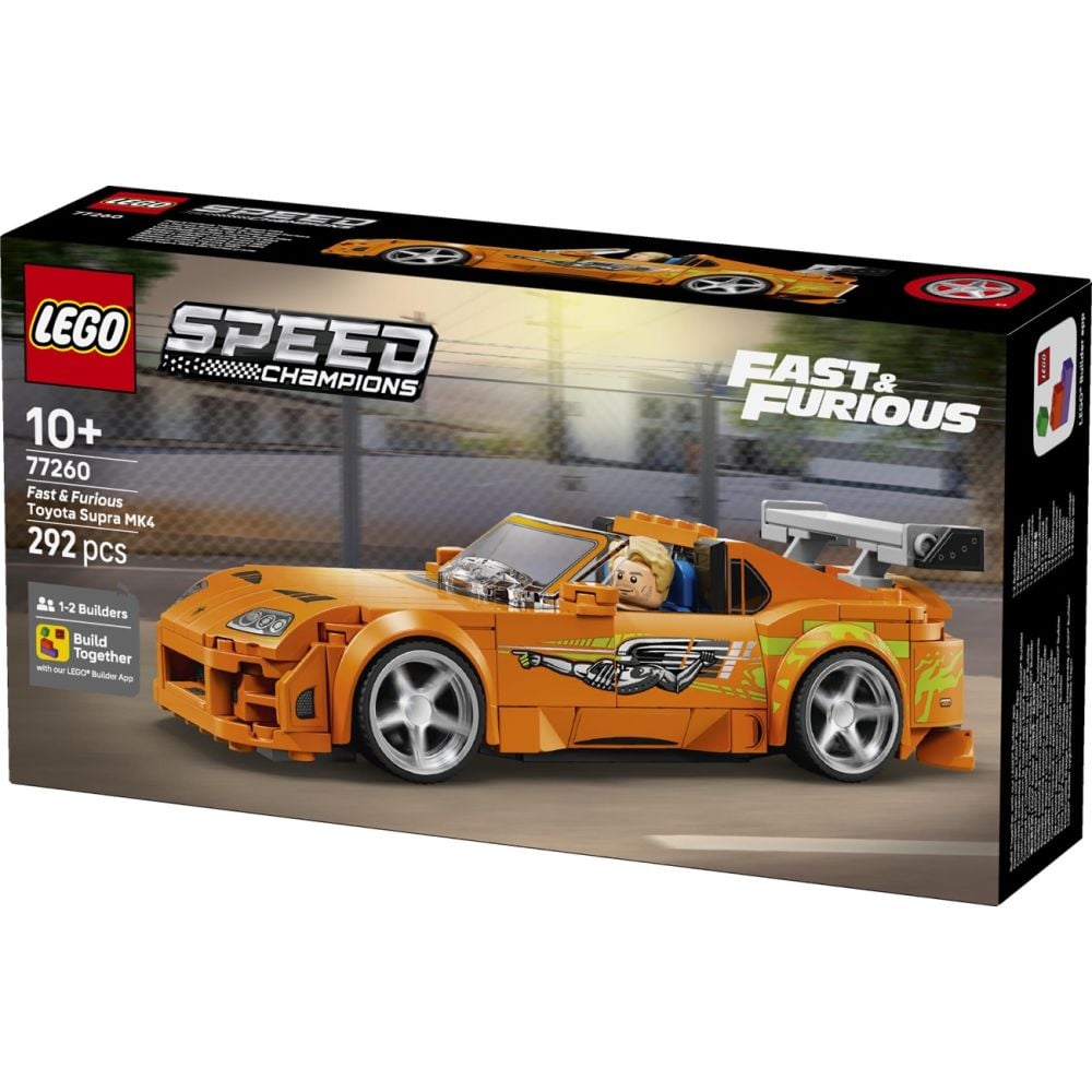 LEGO® Speed Champions - Бързи и яростни Toyota Supra MK4 (77260)
