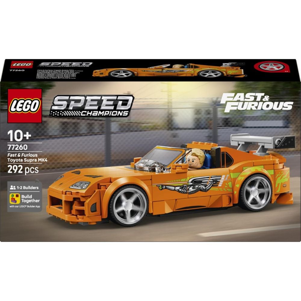 LEGO® Speed Champions - Бързи и яростни Toyota Supra MK4 (77260)