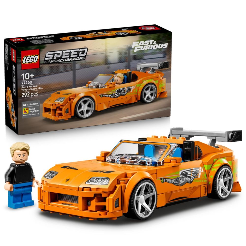 LEGO® Speed Champions - Бързи и яростни Toyota Supra MK4 (77260)