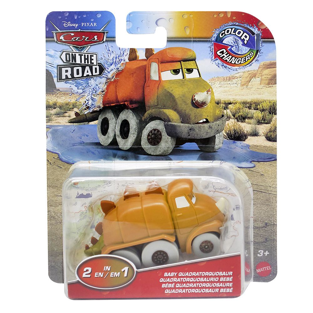 Количка Disney Cars, Color Changers, Baby Quadratorquosaur, 1:55, HMD68