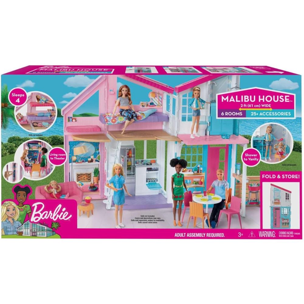 Комплект къща за кукла Barbie, 3-Story Townhouse, DLY32