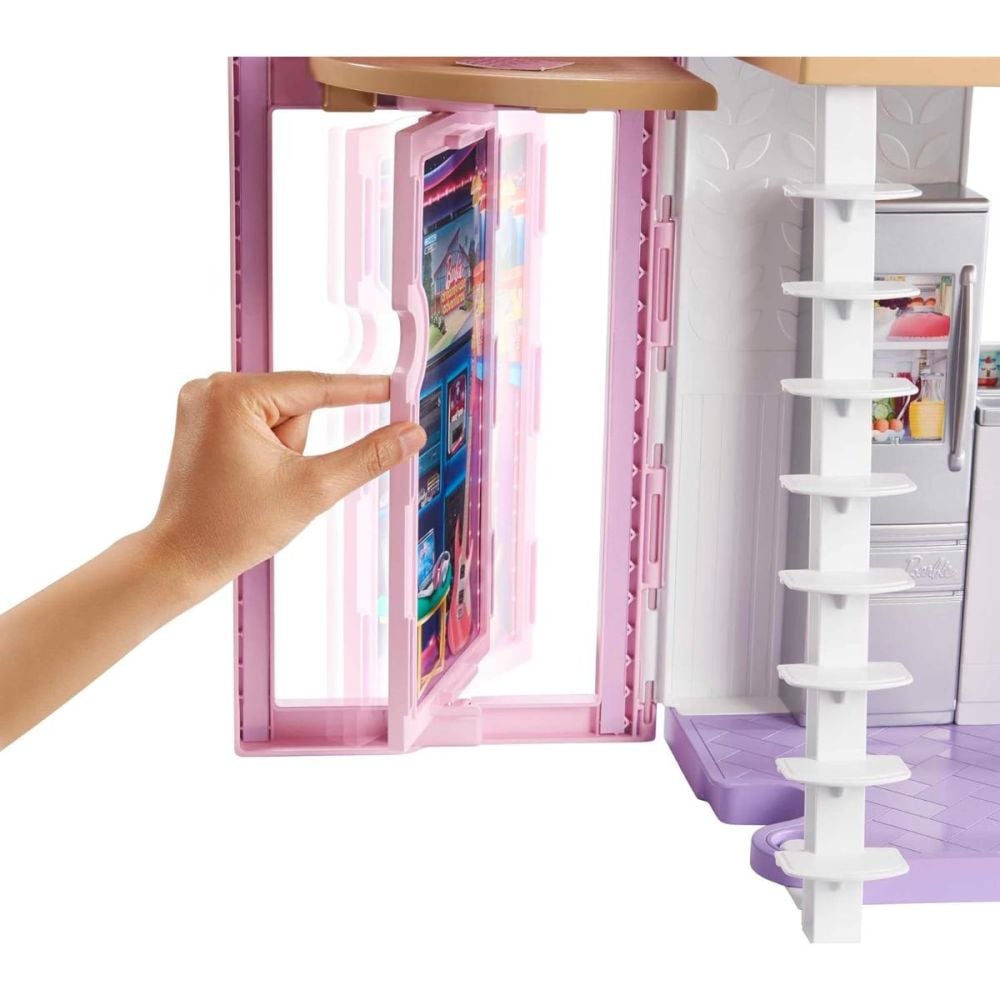 Комплект къща за кукла Barbie, 3-Story Townhouse, DLY32