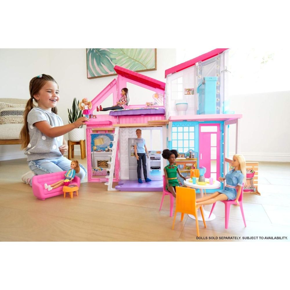 Комплект къща за кукла Barbie, 3-Story Townhouse, DLY32