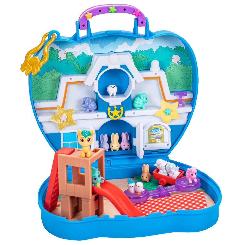 Комплект за игра с фигурка, My Little Pony, Mini World Magic, Critter Corner, F6440