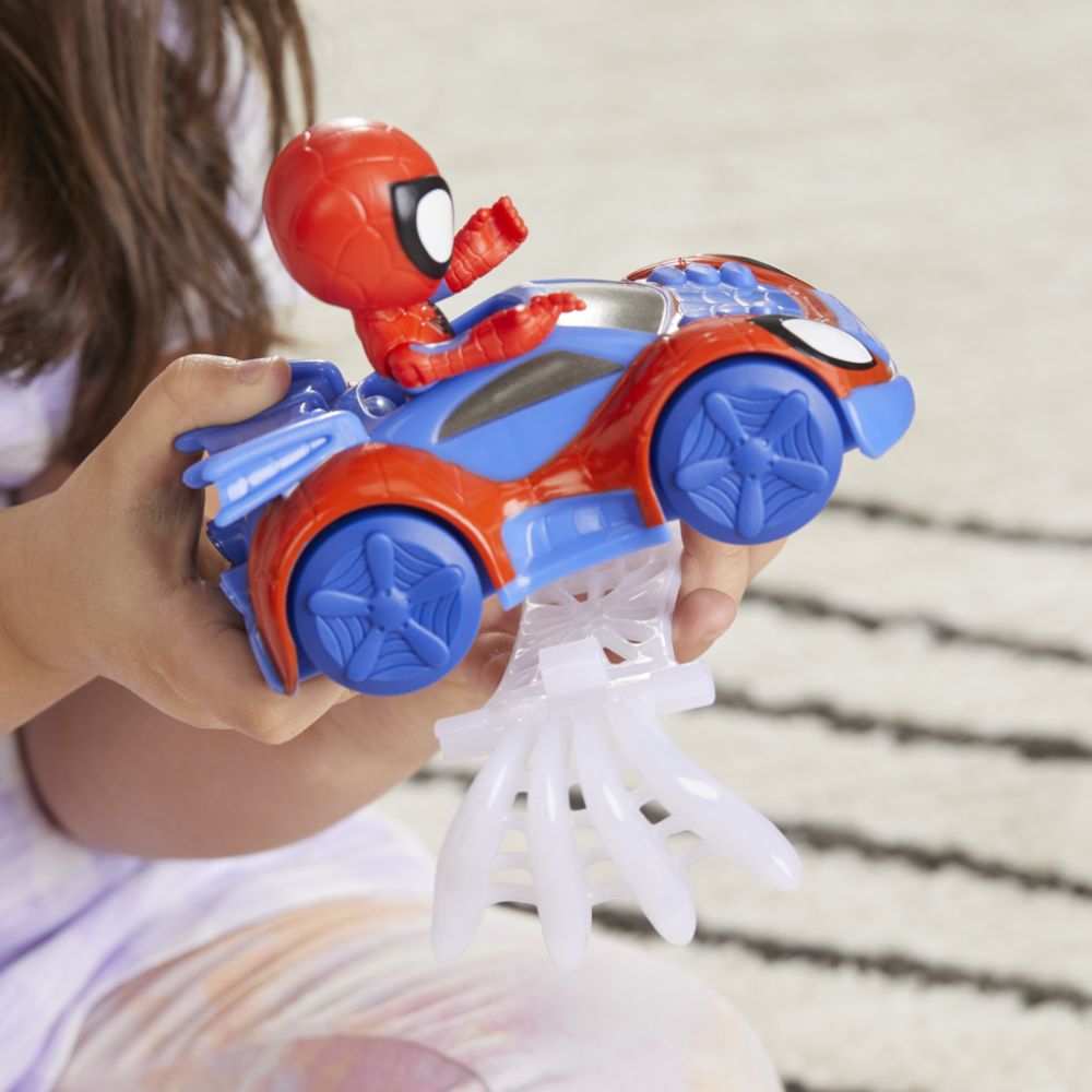 Фигурка с превозно средство, Spidey and His Amazing Friends, Spidey, F74545