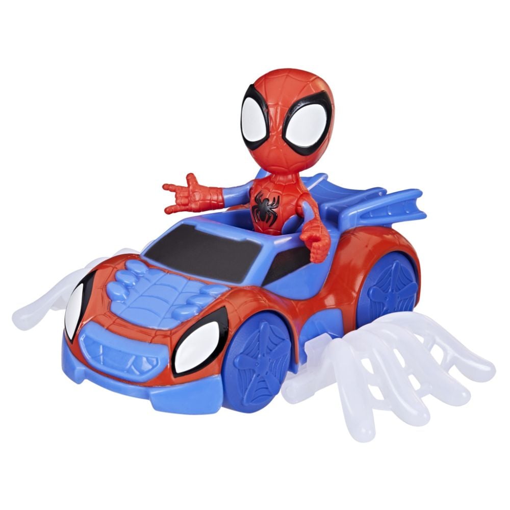 Фигурка с превозно средство, Spidey and His Amazing Friends, Spidey, F74545