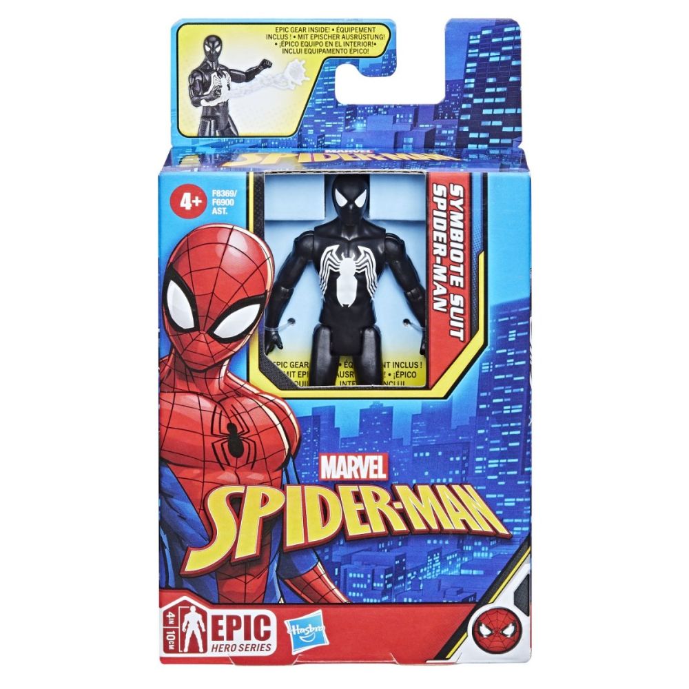Фигурка Marvel Spider-Man, Epic Hero, Symbiote Suit, 10 см