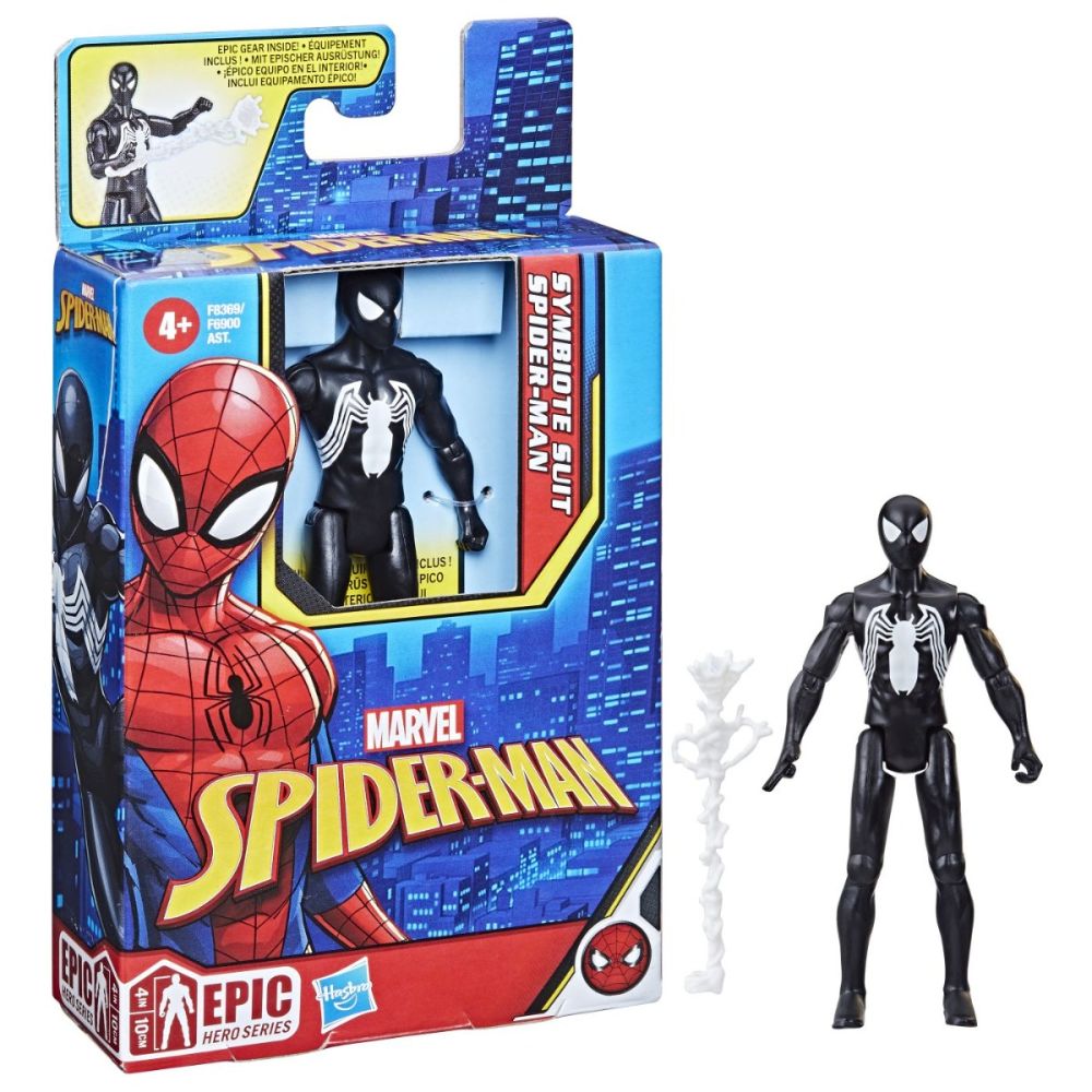 Фигурка Marvel Spider-Man, Epic Hero, Symbiote Suit, 10 см