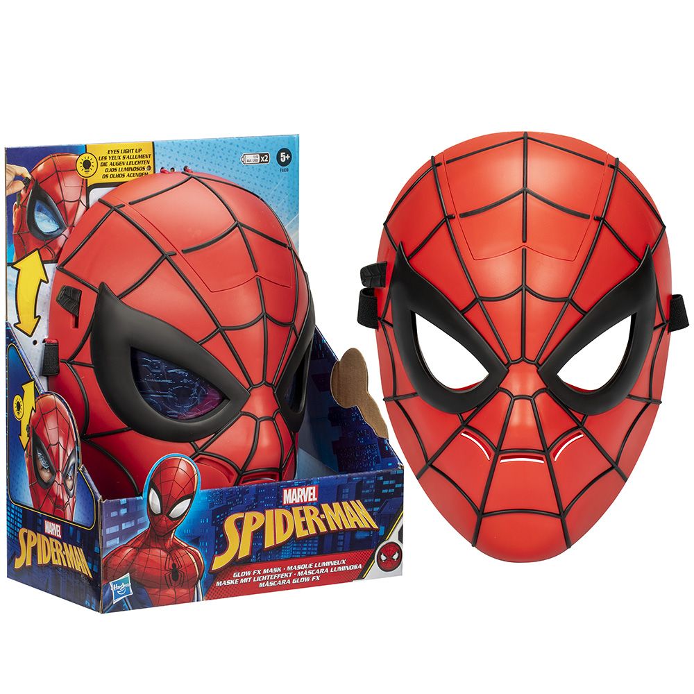 Маска със светлини, Marvel, SpiderMan, Glow Fx, F8839