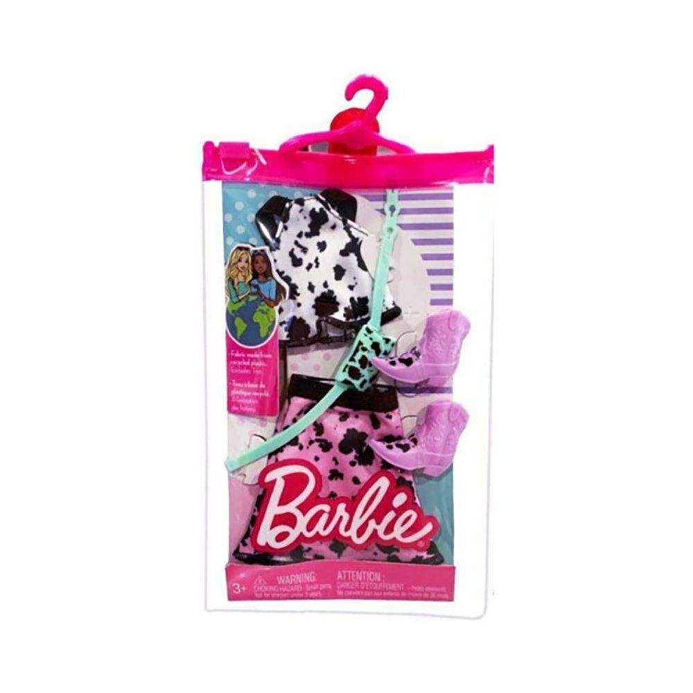 Комплект дрехи и аксесоари за кукла, Barbie, HJT18
