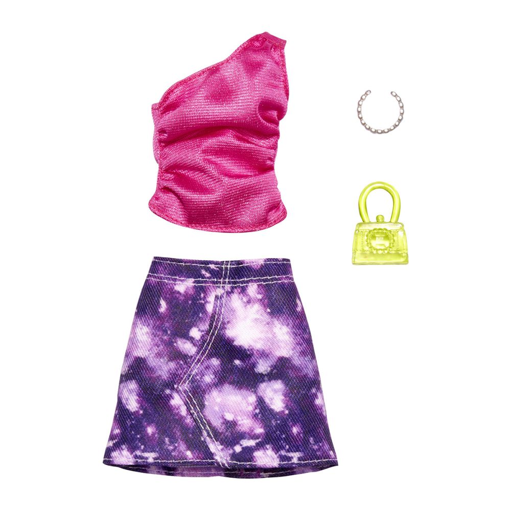 Комплект дрехи и аксесоари за кукла, Barbie, HJT19