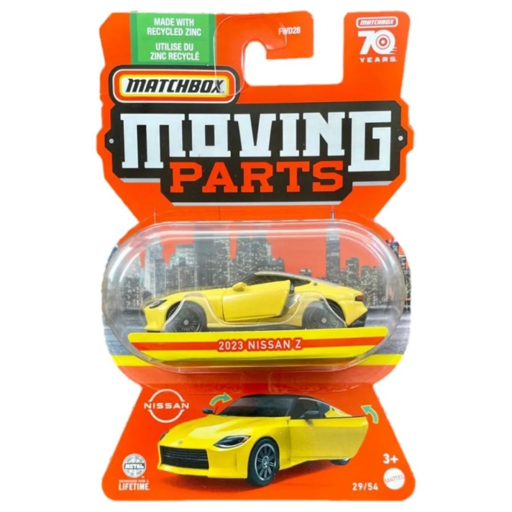 Количка Matchbox, Moving Parts, Nissan Z, 1:64, HLG14