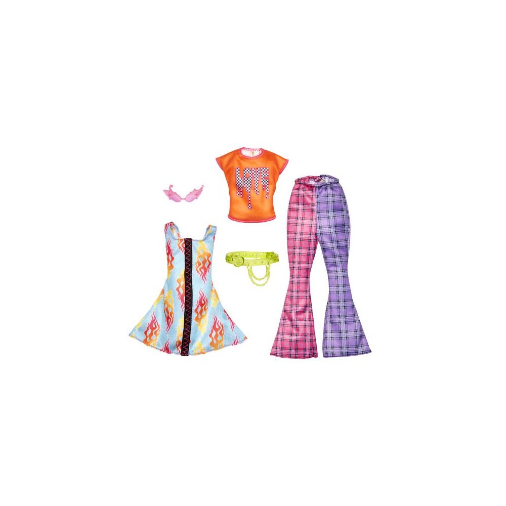 Комплект дрехи и аксесоари за кукли, Barbie, HJT34