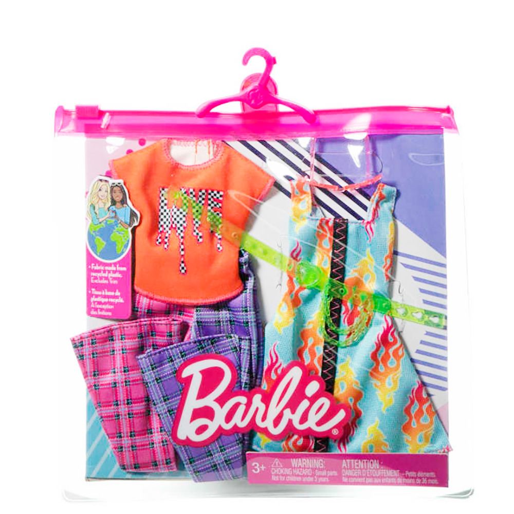 Комплект дрехи и аксесоари за кукли, Barbie, HJT34