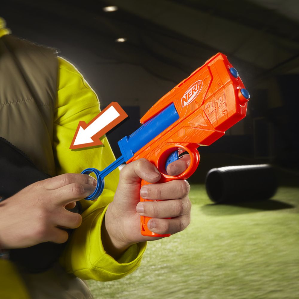 Бластер с 2 дунапренени стрелички, Nerf, Seria Ward, G0132