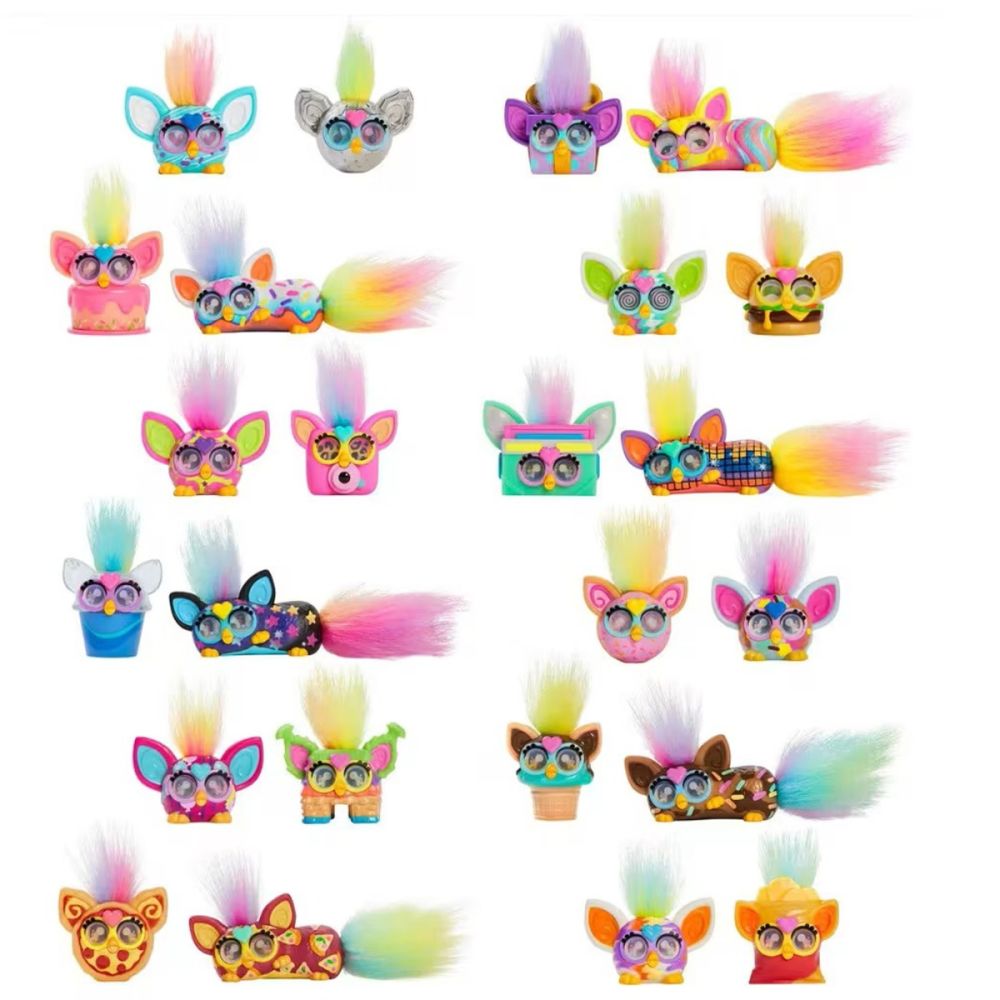 Комплект 2 мини фигурки изненада, Furby, G0457