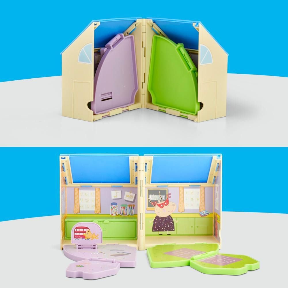 Комплект за игра, Peppa Pig, Pop-Open Playgroup, В детската градина, G0530