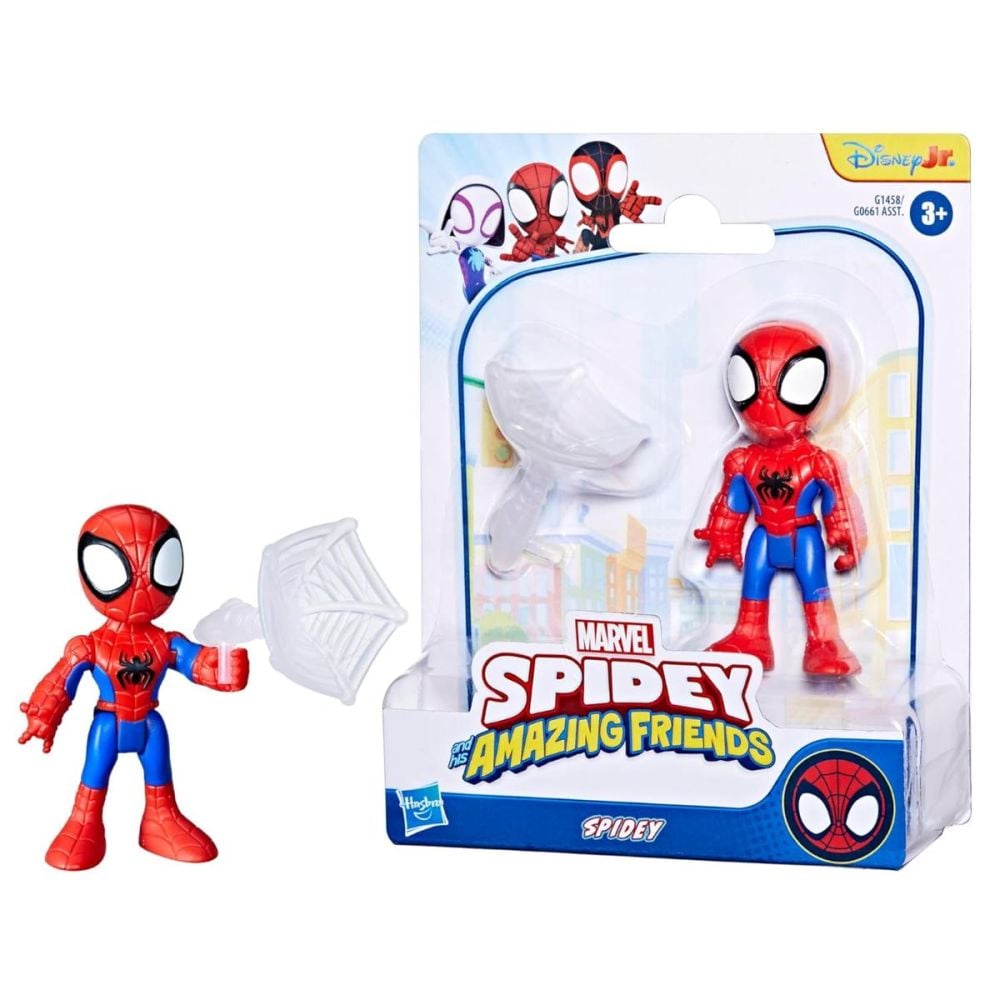 Фигурка с аксесоар, Spidey And His Amazing Friends, Spidey, 8 см, G1458