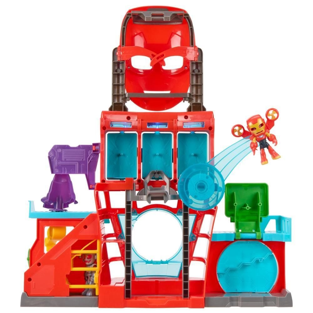 Комплект за игра, Marvel, Iron Man And His Awesome Friends, Iron Quarters, G1259