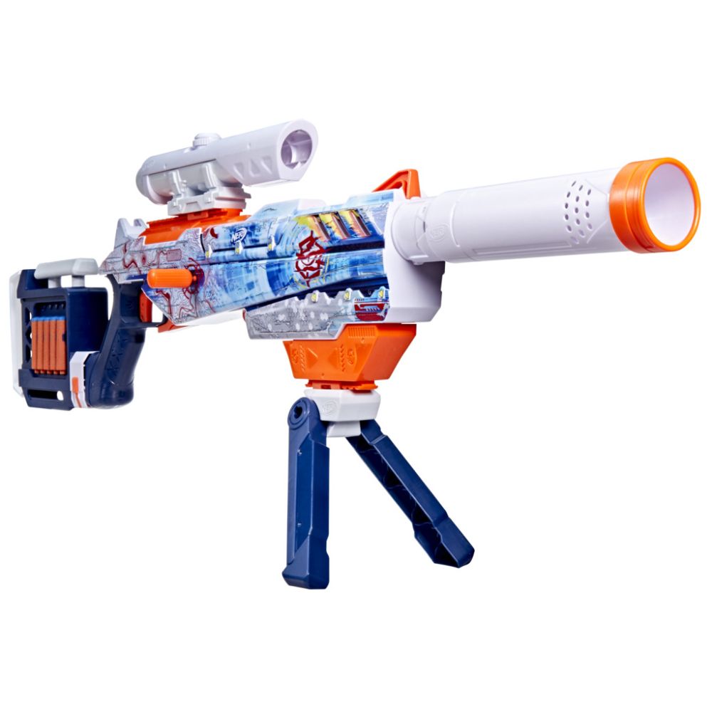 Бластер с 24 дунапренени стрелички, Nerf Loadout, Artctic Zerostricker, G1763